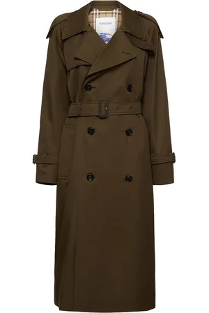 Burberry Abrigo Trench De Lona