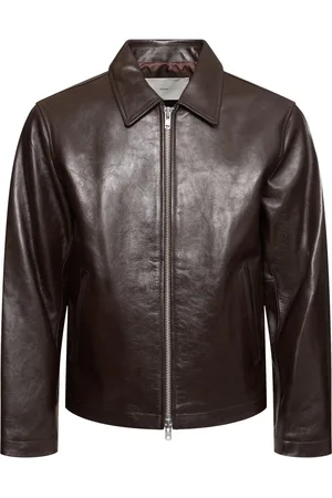DUNST Chaqueta Unisex De Piel Con Cremallera