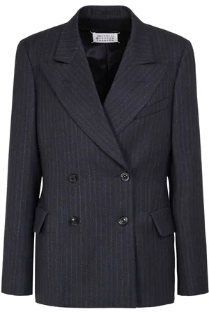 Maison Margiela Blazer Cruzado De Lana