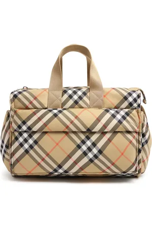 Burberry Bolso Cambiador Con Cuadros