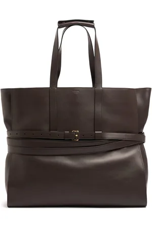 Moschino Bolso Tote Grande Tie Me De Piel