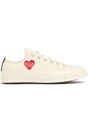 Comme des Garçons Sneakers Bajas Play Converse De Algodón