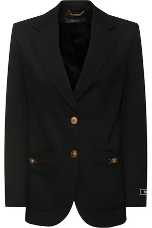 VERSACE Chaqueta De Lana Stretch