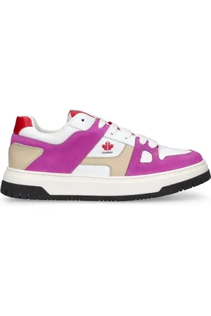Dsquared2 Sneakers De Techno Y Piel Con Cordones