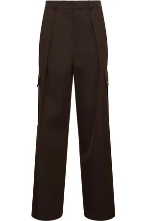 Burberry Pantalones Cargo De Lana