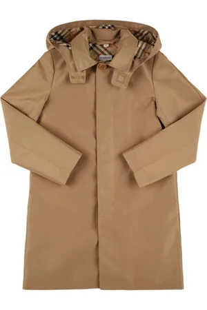 Burberry Abrigo Trench De Gabardina De Nylon