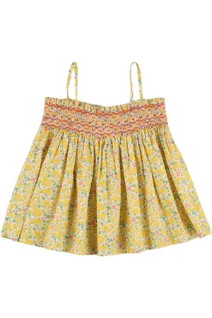 BONPOINT Top De Muselina De Algodón Estampado