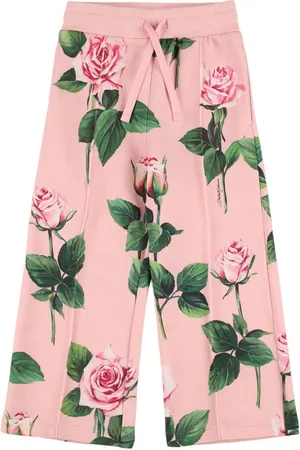 Dolce & Gabbana Pantalones Deportivos De Algodón Estampados