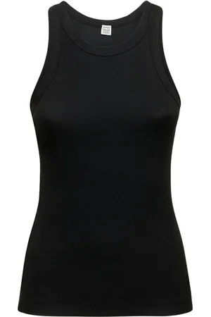 Totême Top De Algodón Orgánico Stretch Sin Mangas