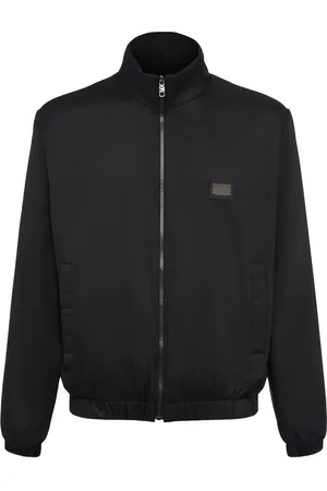Dolce & Gabbana Chaqueta De Nylon Con Cremallera Y Logo