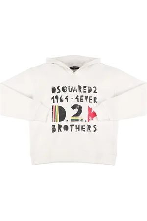 Dsquared2 Sudadera Con Capucha Y Estampado
