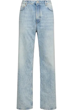 Balenciaga Jeans De Denim De Algodón
