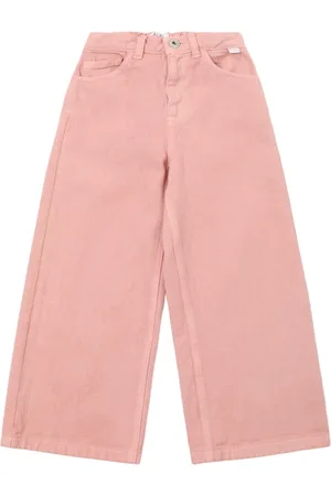 Il gufo Jeans Anchos De Denim De Algodón