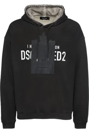 Dsquared2 Sudadera De Algodón Con Capucha