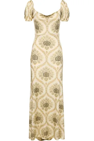 Etro Vestido Largo De Jersey De Viscosa
