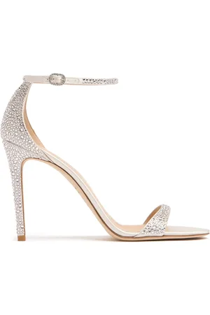Stuart Weitzman Sandalias Con Cristales 100mm