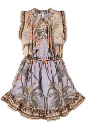 ZIMMERMANN Vestido De Muselina De Algodón Estampado