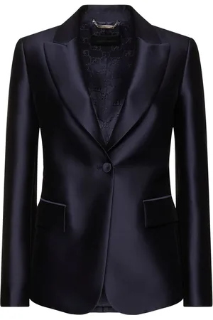 Alberta Ferretti Blazer De Seda Mikado