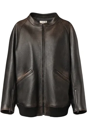 The Row Chaqueta Bomber De Piel