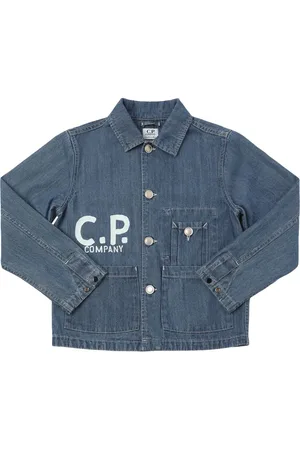 C.P. Company Chaqueta De Denim De Algodón Stretch