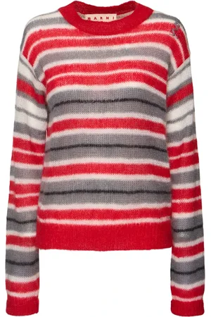 Marni Suéter De Mohair Con Cuello Redondo