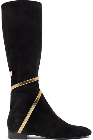 RENE CAOVILLA Botas Altas De Ante 20mm
