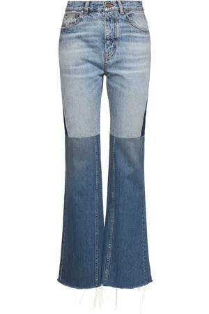 Chloé Jeans Acampanados De Denim De Algodón