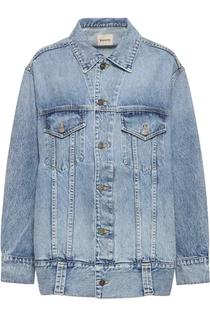 Khaite Chaqueta De Denim De Algodón
