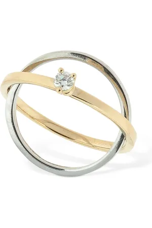 DELFINA DELETTREZ Anillo De 18kt Y Diamantes