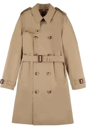 Burberry Trench De Gabardina De Algodón