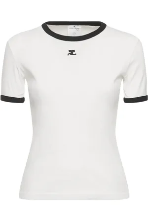 Courrèges Camiseta De Algodón
