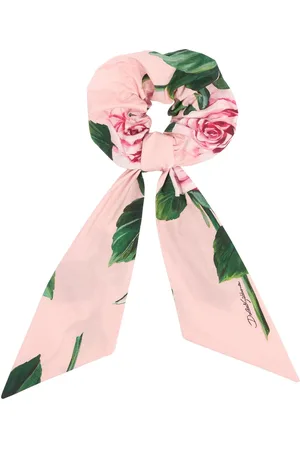 Dolce & Gabbana Scrunchie De Algodón Con Estampado