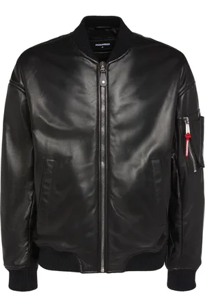 Dsquared2 Chaqueta Bomber De Piel