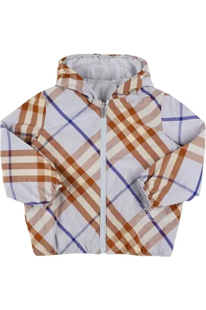 Burberry Chaqueta De Algodón Con Capucha