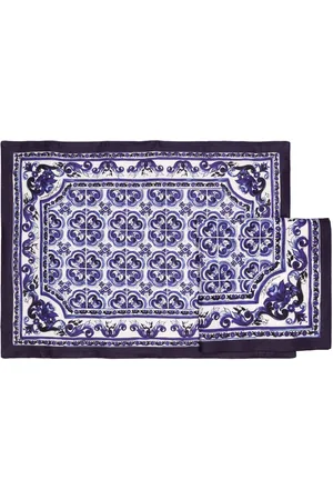 Dolce & Gabbana Juego De Manteles Y Servilletas Blu Mediterraneo