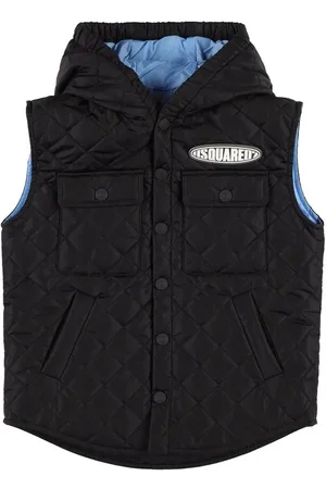 Dsquared2 Chaleco De Nylon Pespunteado