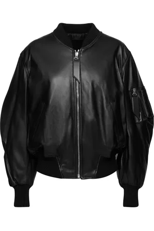 The Attico Chaqueta Bomber De Piel