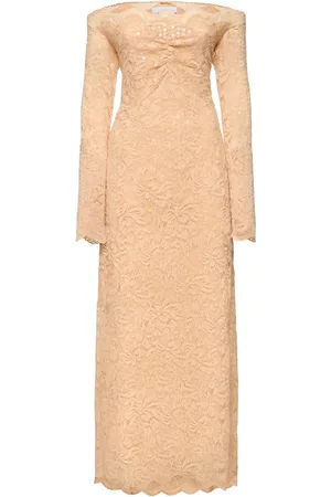 Paco rabanne Vestido Largo Con Lentejuelas