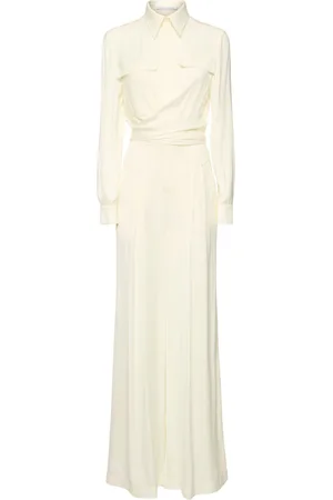Alberta Ferretti Jumpsuit Largo De Viscosa