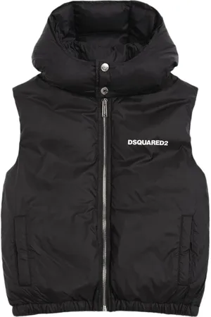 Dsquared2 Chaleco Acolchado De Nylon Estampado