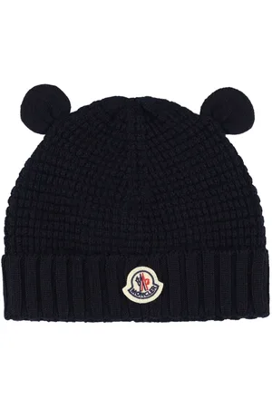Moncler Gorro Beanie De Lana Con Orejas
