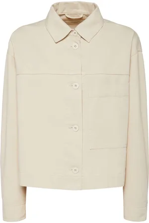 Max Mara Chaqueta De Drill De Algodón