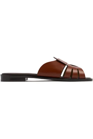 Hereu Sandalias Planas Cuadradas 10mm