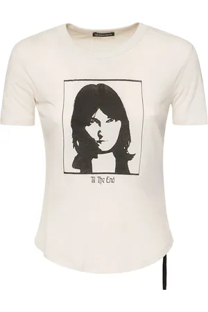ANN DEMEULEMEESTER Camiseta De Algodón Estampado