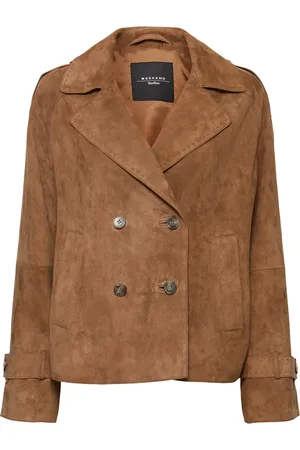 Max Mara Chaqueta De Ante