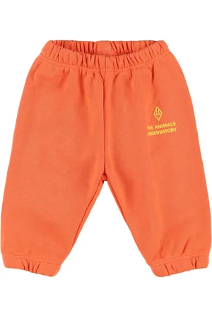 The Animals Observatory Pantalones De Algodón Con Logo