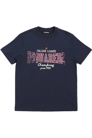 Dsquared2 Camiseta De Jersey De Algodón Estampada