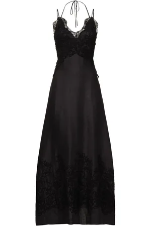 ERMANNO SCERVINO Vestido Largo De Lino