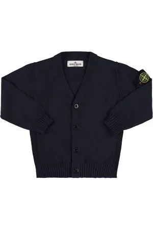 Stone Island Suéter De Punto De Algodón Y Nylon