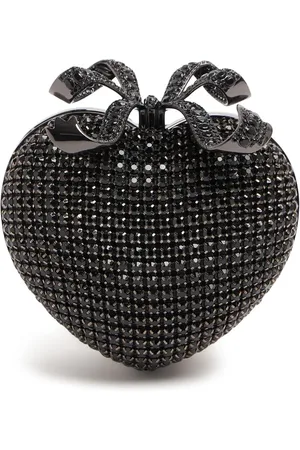 Self-Portrait Clutch Crystal Heart